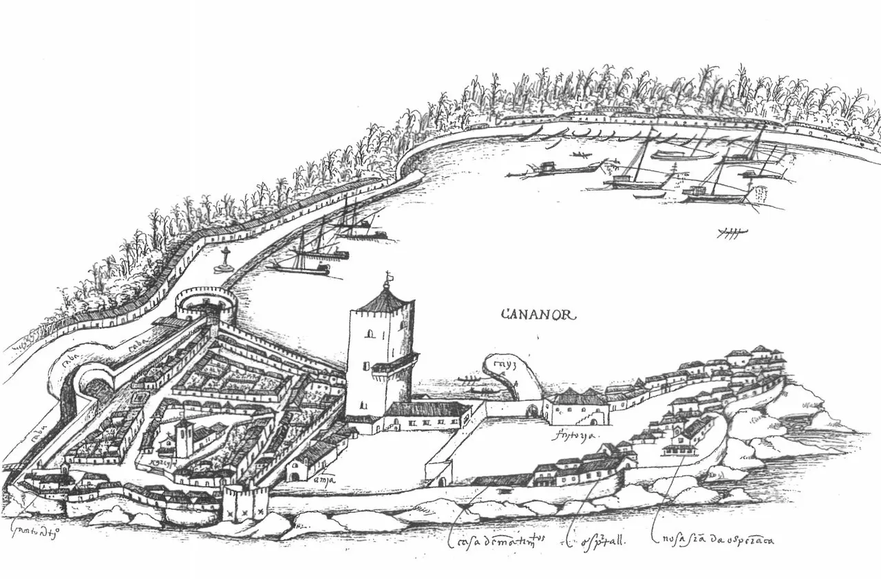 Portuguese fortress of St. Angelo in Cannanore